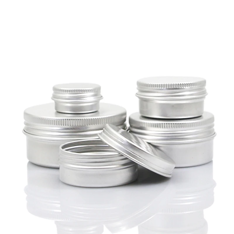 

5g/10g/15g/30g/50g/100g Jar Pots Makeup Tool Face Skin Cream Container Refillable Bottles Eyeshadow Face Cream Container Box