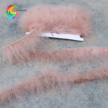 Новая высококачественная мягкая розовая полностью Марабу с перьями, ширина 5-8 см, перья индейки для одежды/юбки/платья, аксессуары