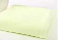 Модное однотонное детское спортивное полотенце с сумкой 70x140 см большого размера из микрофибры тоалха-де-кибер для плавания путешествия тренажерный зал полотенце - Цвет: light yellow