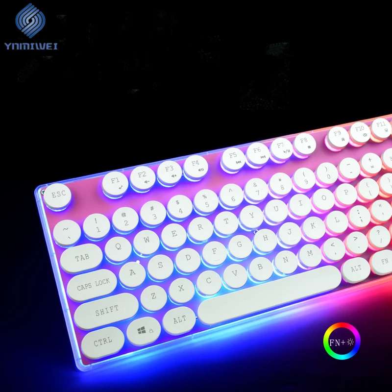 Backlight Gamer Keyboard 104 Keys RGB Switch Klavye Led Usb Wired Gaming Keyboard Office Computer Keyboards Backlight Gamer Keyboard 104 Keys RGB Switch Klavye Led Usb Wired Gaming Keyboard Office Computer Keyboards