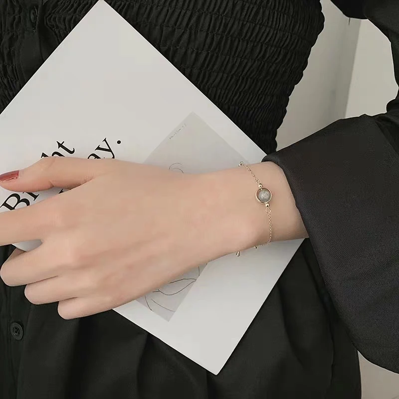 Лунный лес корейское издание Простой студенческий BFF холодный Fengsen Отдел передачи бисера браслет девушка свежий INS Handwear