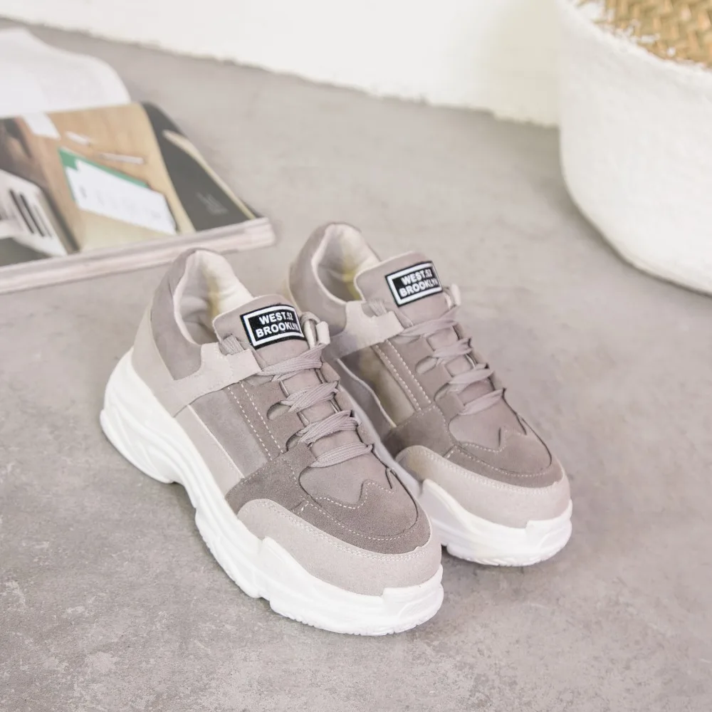 Tleni Sneakers Women Winter Running Shoes for Women Cotton Plush Mixed Colors Sport Shoes Woman 2018 Winter Shoes Women ZK-01