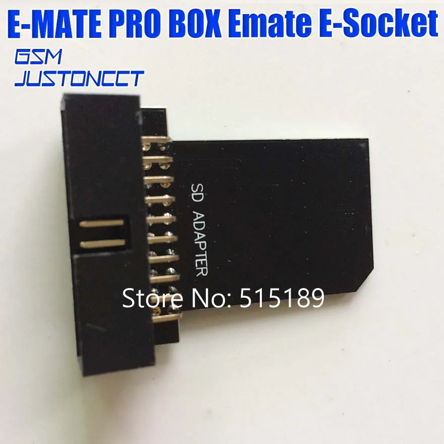 EMMC pro адаптер для легкий JTAG/легкий JTAG штекер/UFI/RIFF/RIFF2/Medusa/GPG/ORT eMMC Box программатор для чтения BGA153/162/221/529