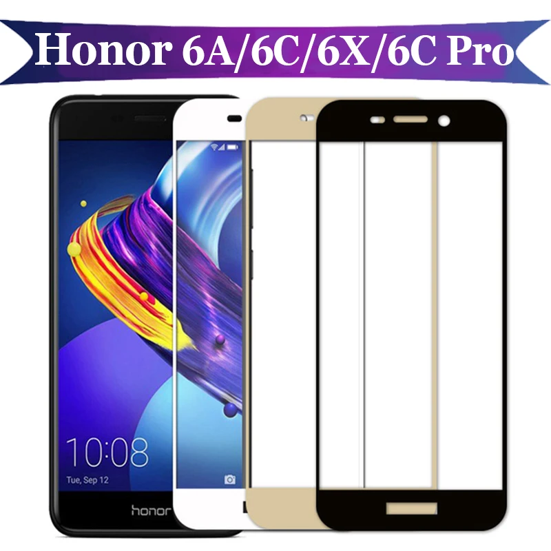 

Protective Glass On Honor 6A The For Huawei 6C Pro 6X 6 C X A C6 X6 A6 Tempered Glas 6Cpro Screen Protector Honer Hono Film 2.5D