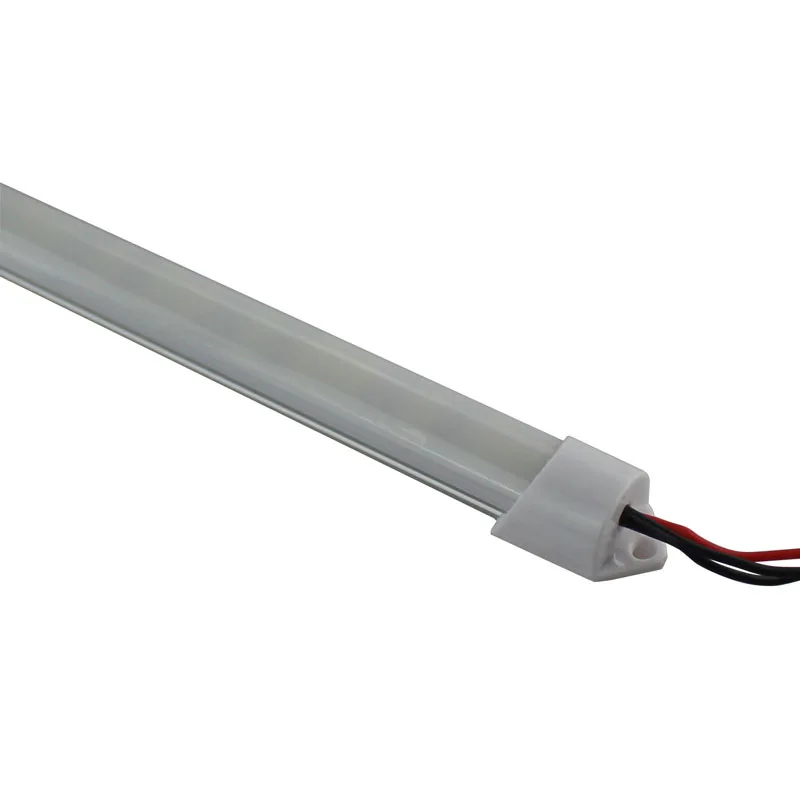 6X светодиодный длинные лампы белый теплый белый холодный белый DC12V 5630 Светодиодный плотный светодиодный светильник с u-алюминиевой раковиной+ крышка из поликарбоната 30 см 50 c