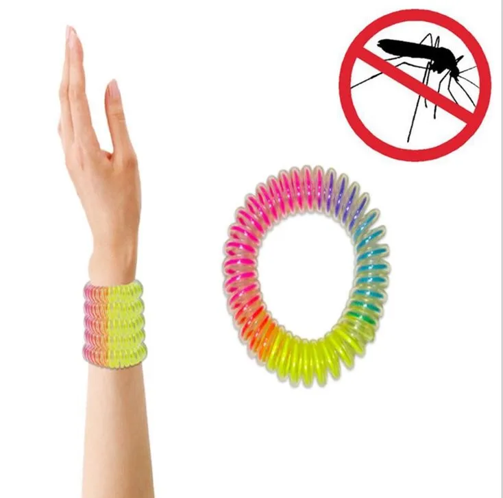 Colorful Natural Plant oil Mosquito Repellent Bracelets wristband Pest