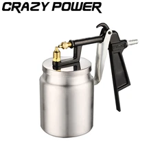 CRAZY POWER 500ML Pneumatic Spray Gun Professional Airbrush Sprayer Alloy Painting Atomizer Tools With Hopper For