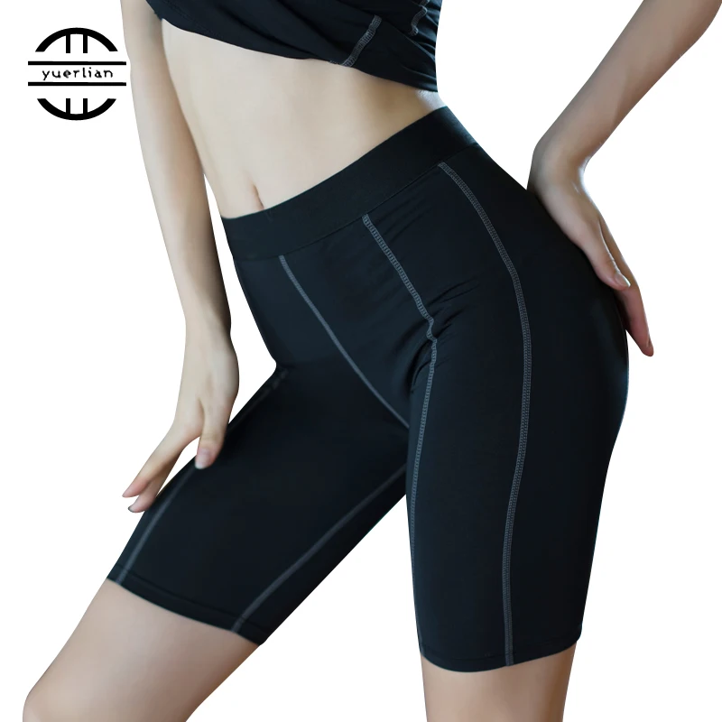 

Yuerlian New Women Gym Leggings Shorts Compression Camiseta De Baloncesto Sport Trousers Crossfit Yoga Fitness Running Shorts