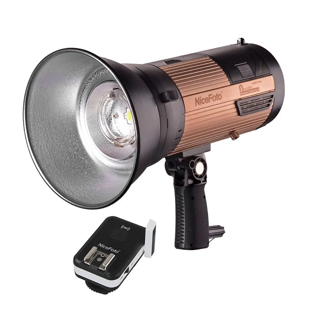 NICEFOTO TA-600 AC/DC Flash de studio 600Ws avec batterie interchangeable