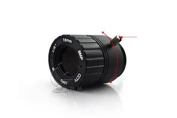 

FGHGF AU-8 Security Monitor 4mm6mm8mm 5 Megapixels Machine Vision Lens CS interface Manual Focus 12mm16mm25mm