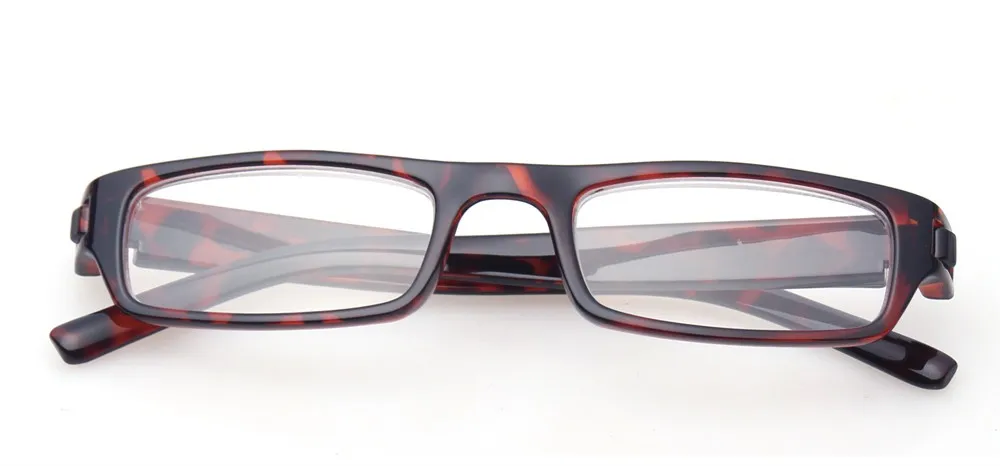 Очки для чтения, брендовые Модные прозрачные линзы, пластиковый светильник для очков, для мужчин и женщин, цветные очки для дальнозоркости, диоптрий, от 0,5 до 6,0