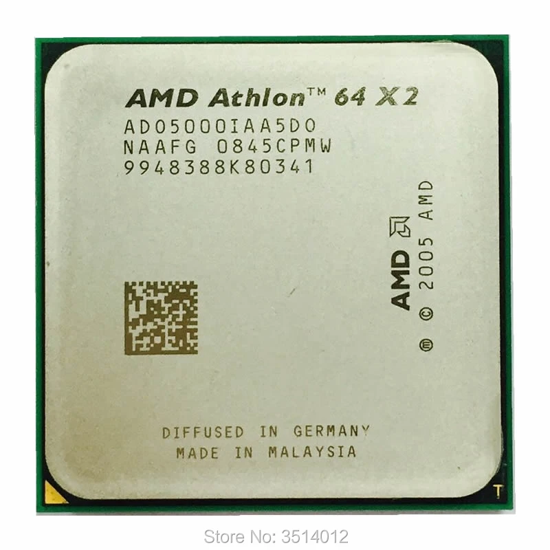 AMD Athlon 64X2 5000 + 5000 2.6 GHz Dual Core Processor ADO5000IAA5DO CPU  Socket AM2|athlon 64 x2|cpu processoramd athlon 64 x2 - AliExpress