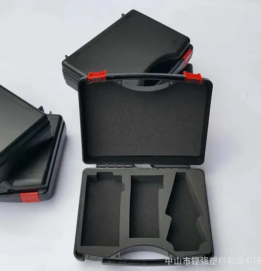Plastic Tool case suitcase toolbox Impact resistant waterproof safety case equipment camera case with pre-cut foam shipping free
