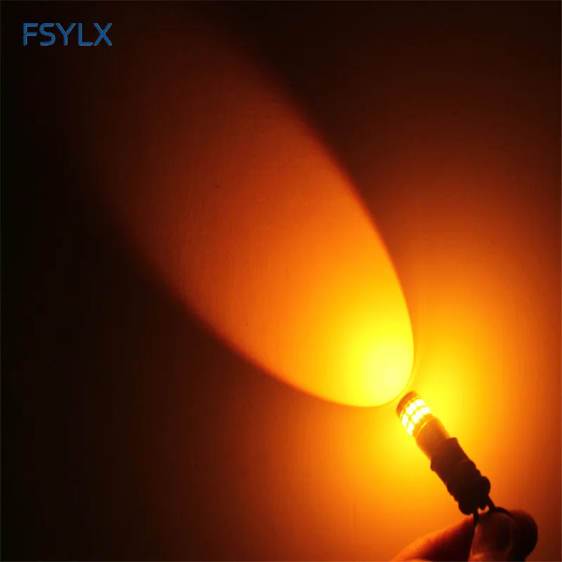 FSYLX 2 шт. T10 светодиодный светильник Canbus 28SMD 3014 + 3030 9 30 в желтый 194 168 W5W 501 фонарь для
