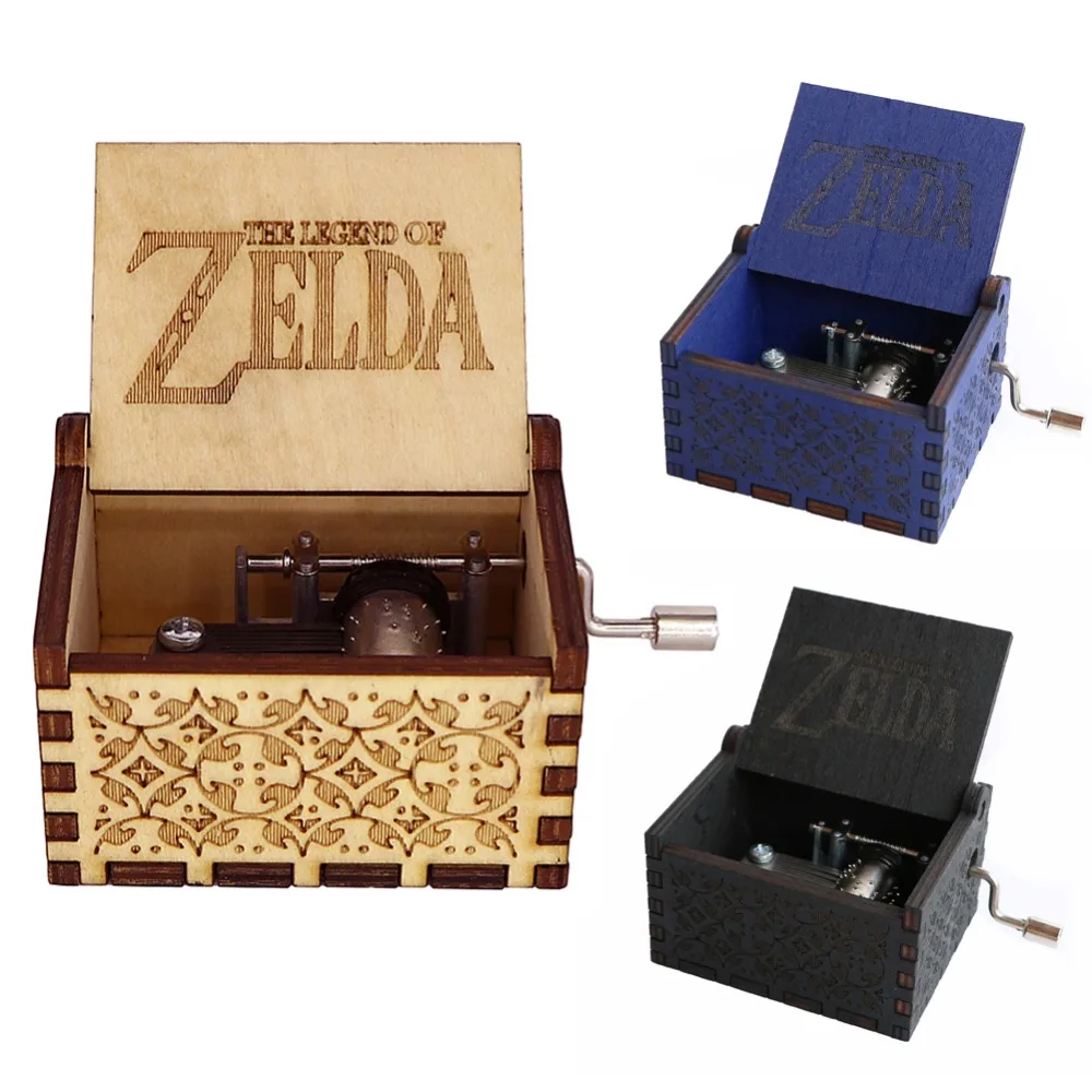 

Carved Game of Thrones Music Box Zelda Caja Musical Beauty And The Beast Wooden Musical Box Christmas Gift Birthday Gift