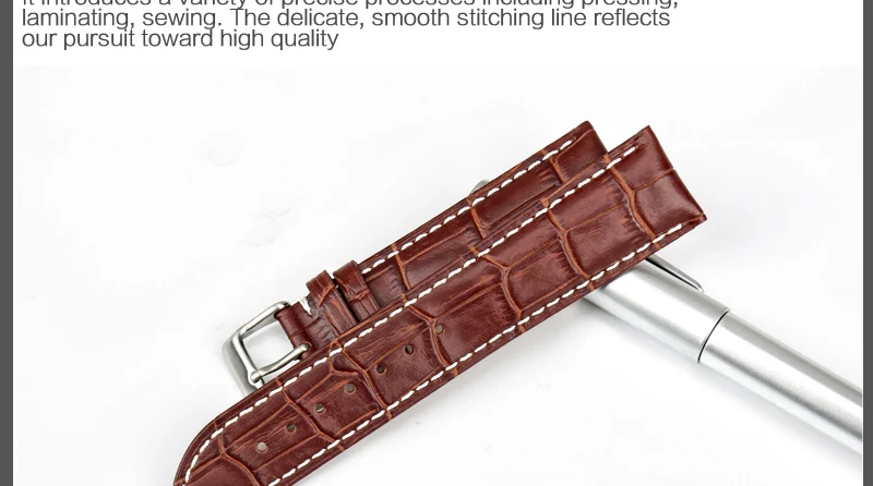 MAIKES часы аксессуары коровья кожа ремешок часы ремешок 18 мм 19 мм 20 мм 22 мм 24 мм браслет для Casio