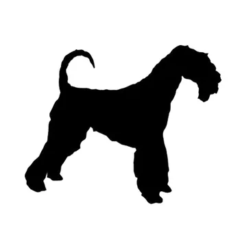 

15*12.1CM Airedale Dog Animal Car Sticker Vinyl Decal Fashion Motorcycle Decorative Accessories C6-1831