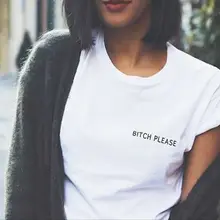 Bitch please pocket женская футболка хлопковая Повседневная забавная Футболка для леди Йонг Девушка Топ тройник хипстер Tumblr ins Прямая поставка S-62