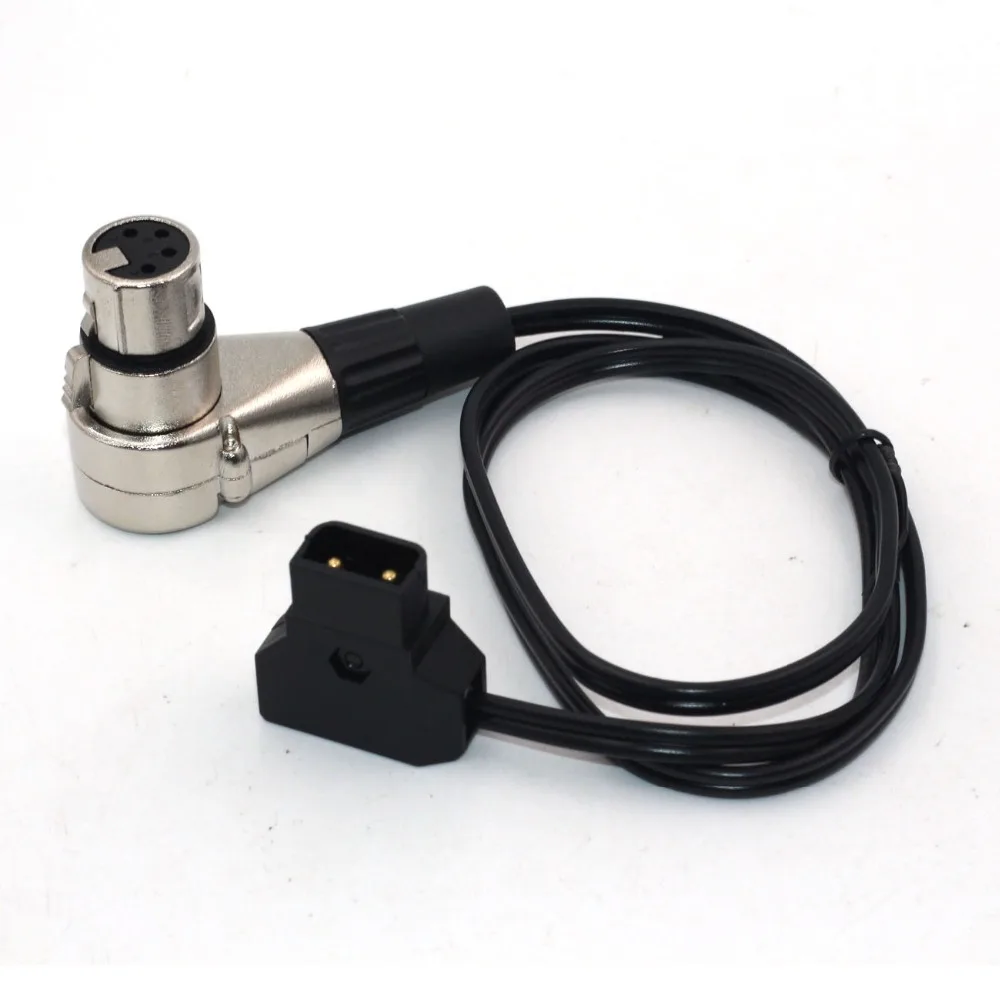 La Batteria Da D-Tap A Cavo Xlr4Pin Può Essere Utilizzata Per Blackmagic Ursa Mini Pro 4.6K Cavo Di Alimentazione Della Fotocamera E Monitor Tvlogic L