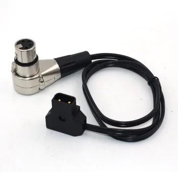 

D-tap Male To Female Angle 4-pin Xlr Cable For Power Supply Battery Adapter