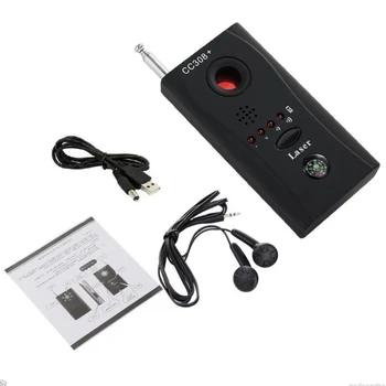 

CC308+ Full Range Wireless Anti-Candid Anti-eavesdropping RF Signal Detector GSM Device Finder Full-frequency Detector