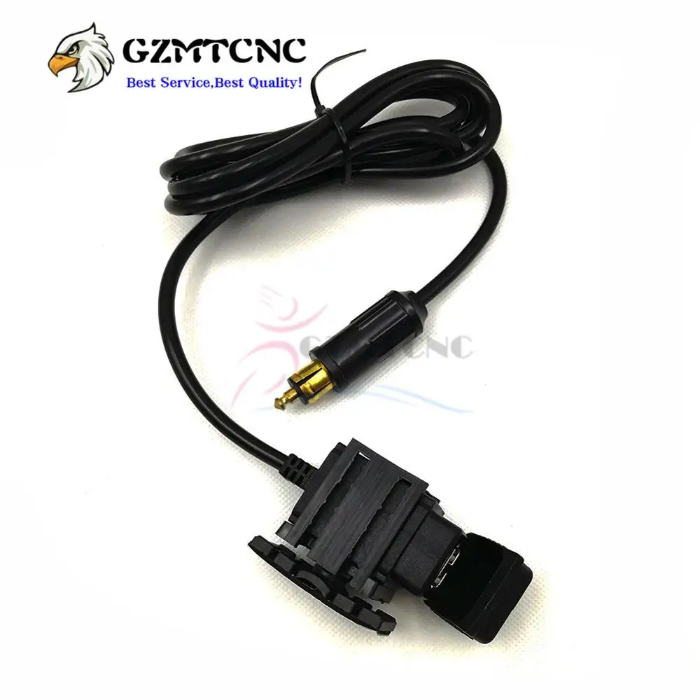 1 м линия двойной USB порт зарядки адаптер для BMW F800R F800GS F650GS F700GS R1200GS R1150R R1150RT R1200R R1200RT