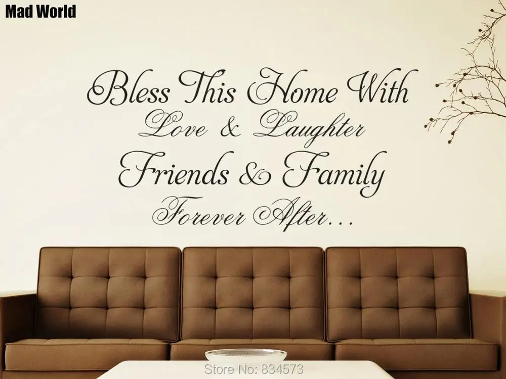 Bless This Home With Love And Laughter Family 56 112w 47 94w 2