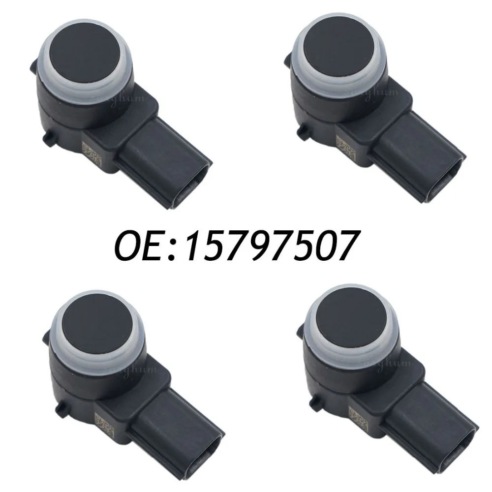 

4PCS PDC Parking Sensor Bumper Backup Assist Radar For GM 15797507,0263003548