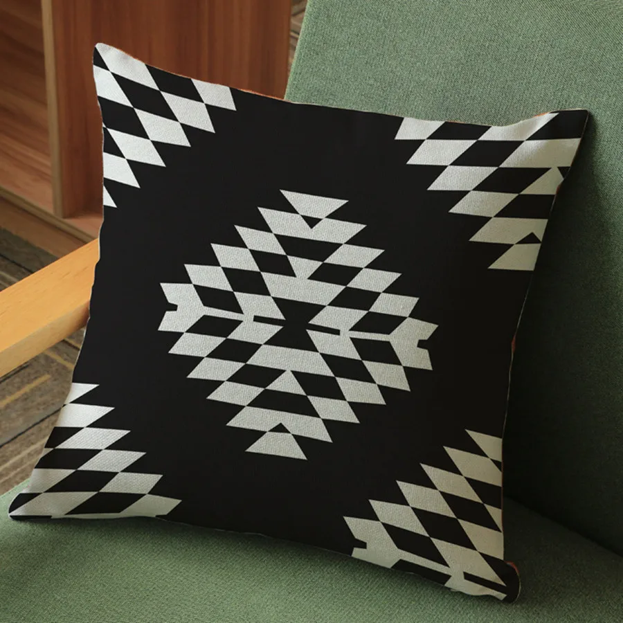 هندسية شعرية مضلع مثلث الطباعة وسادة المخدة موجة خط مكتب المنزل الديكور أريكة كرسي Cojines 45*45 سنتيمتر هندسية شعرية مضلع مثلث الطباعة وسادة المخدة موجة خط مكتب المنزل الديكور أريكة كرسي Cojines 45*45 سنتيمتر