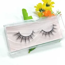 Собственный бренд шелк ресницы private label 3D искусственной норки ресницы ручной cruty 3d искусственной норки ресницы