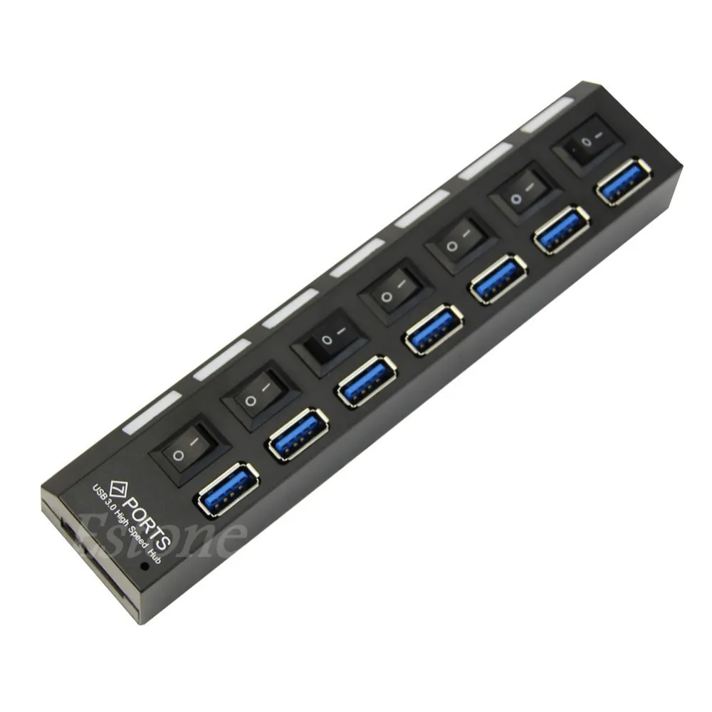 7 Порты и разъёмы USB 3,0 хаб с включения/выключения