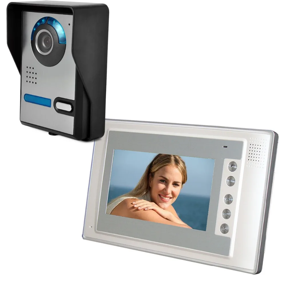 Home 7 inch font b TFT b font font b LCD b font Monitor 700TVL Door