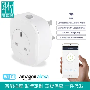 

Smart Home Phone APP Remote Voice Timing USB Control European Regulation socket Wi-Fi smart