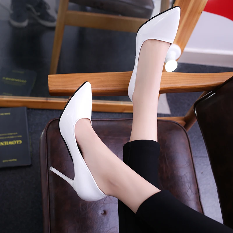 Mazefeng/ г. Летние женские туфли на высоком каблуке 10 см женские туфли-лодочки В Выдержанном стиле тонкие женские туфли-лодочки с острым носком слипоны на тонком каблуке