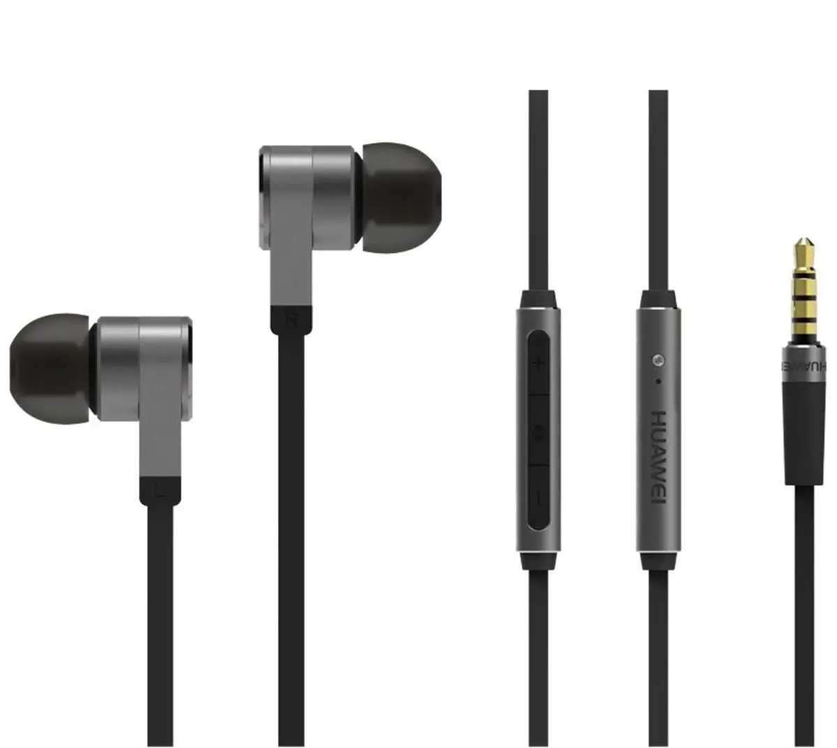 Original Huawei Earphones AM13 wired in ear earphone with mic bass stereo headset noise proof