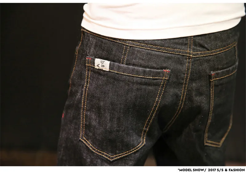Loose Hip-hop Harem Pants Fashion Casual Solid Washed Patchwork Jeans Trousers with Pockets Streetwear Large Size XS-4XL (7)