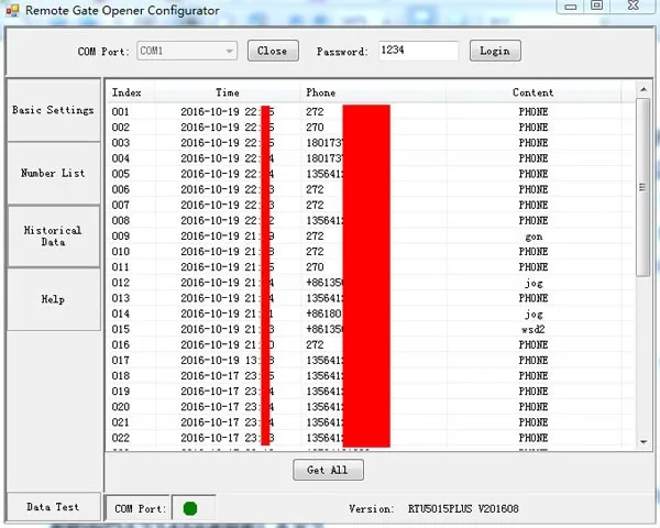 Новый RTU5015 плюс GSM ворот реле удаленного доступа Управление Беспроводной открывания ворот с USB программист