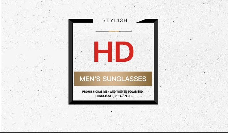 Мужские поляризованные солнцезащитные очки Imwrite, винтажные брендовые солнцезащитные очки для вождения, солнцезащитные очки для мужчин, защитные очки для водителя