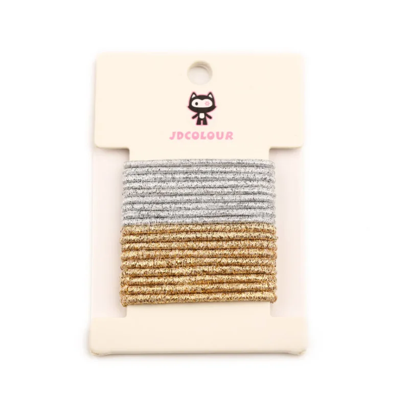 Hot 18PCS/Set New Korean high elastic rubber band for kids hair rope candy color children hair ring