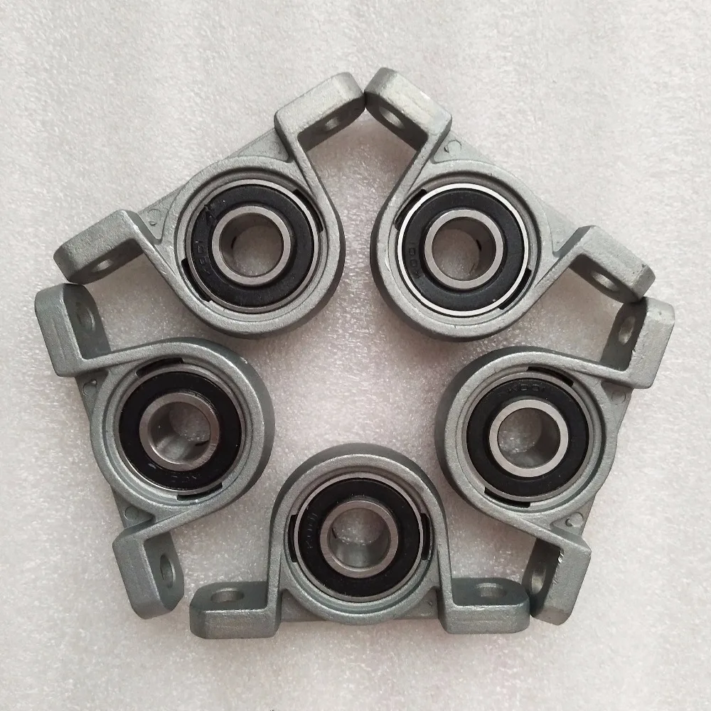 10pcs KP001 UCP001 P001 12mm Caliber Zinc Alloy Mounted Pillow Block 10pcs-kp001-ucp001-p001-12mm-caliber-zinc-alloy-mounted-pillow-block