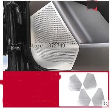 

Inner car Door Speaker Trim Cover 4pcs For Benz GLE W166 /Coupe C292 2015-2017
