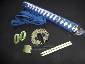 

A Set Iron Tsuba Peacock Guard For Japanese Samurai Sword Katana Fitting Accesso
