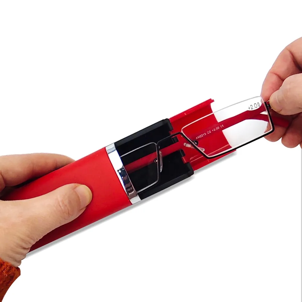 Rolipop TR90 Reading Glasses for men easy to carry Semi Rimless 2.0 reading glasses womensin