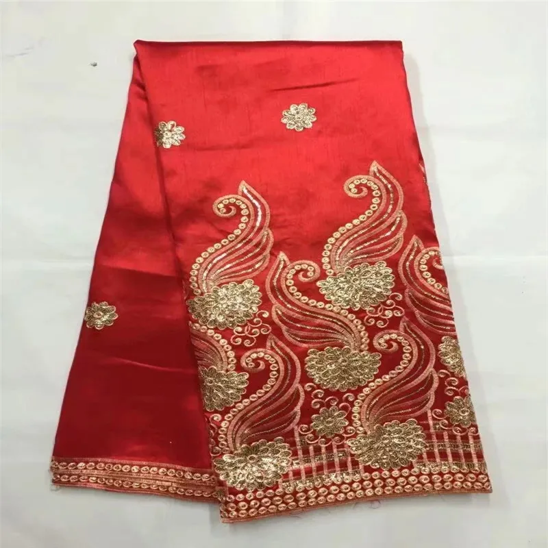 

African George Fabric High Quality Nigerian George Lace Fabric African Swiss Lace Fabric For Nigerian Wedding Party !LXE091201