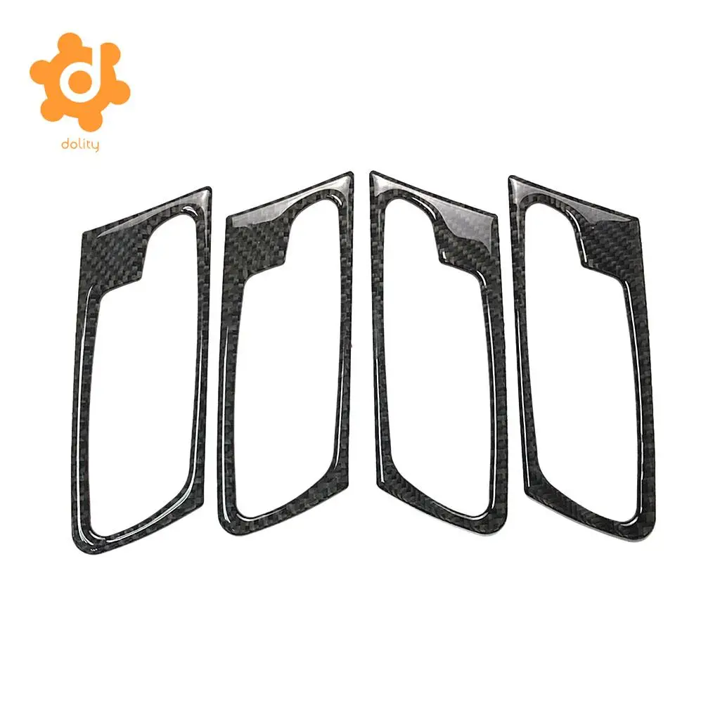 4 Pieces Car Interior Door Handle Cover for 2008-2013 BMW X5 E70 2009-2014 X6 E71