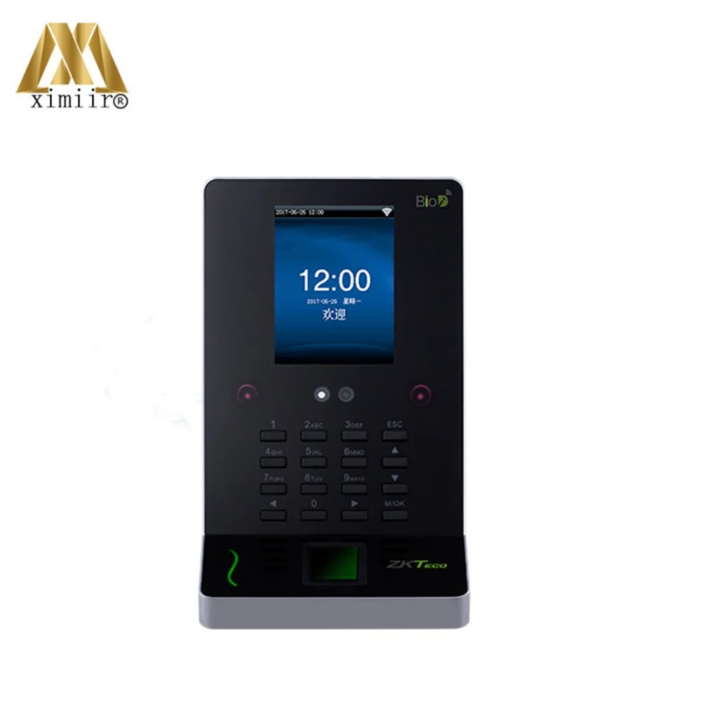 

WiFi U600 Fingerprint Time Attendance System Face & Fingerprint Time Clock With Free Software Employee Attendance Device