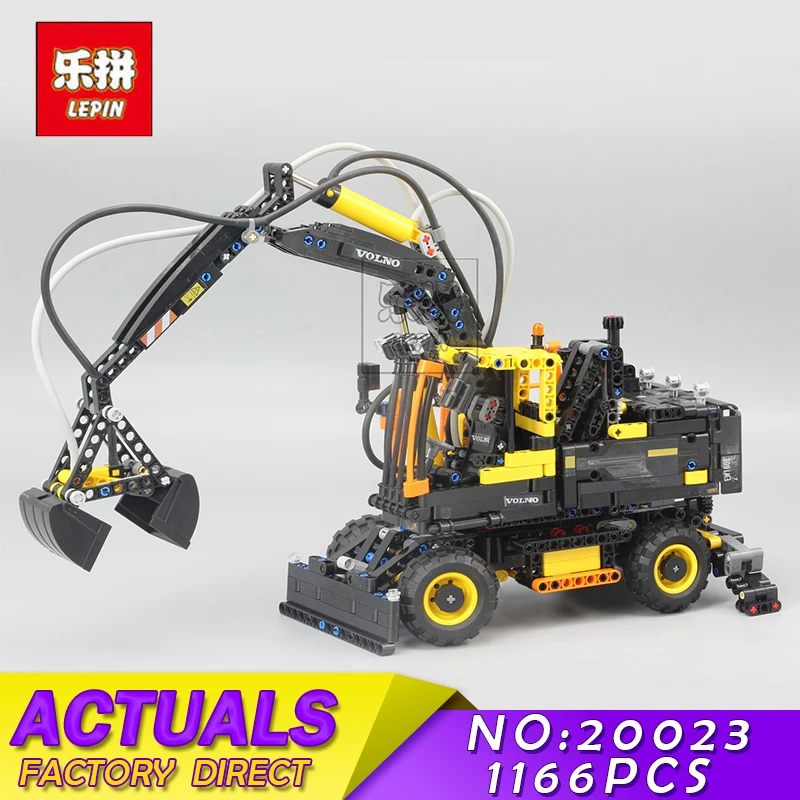 

LEPIN 20023 New Technical Ultimate Series The Ew160e Excavator Set Educational Building Blocks Bricks Boys Toys Gift Model 42053