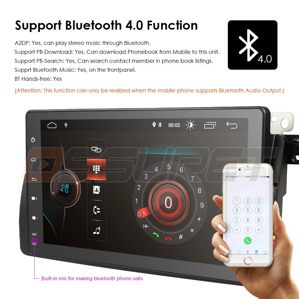 Clearance 2G RAM Quad core  9" Android 9.0 Car GPS stereo for BMW E46 M3 Rover 75 MG ZT 1998-2005 TPMS RDS Steel wheel control RDS Camera 11