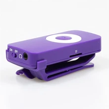 Портативный mp3-плеер с отверстием для tf-карты, мини USB MP3-плеер с 3,5 мм стерео разъемом, спортивный Mp3 музыкальный плеер