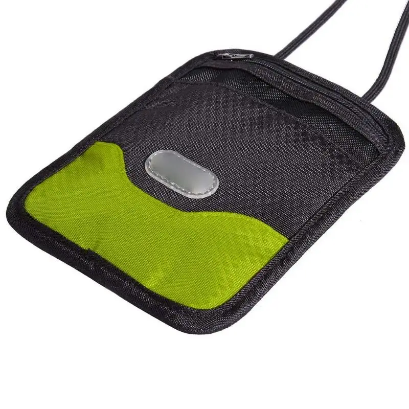 1 ud unids. Funda deportiva resistente al agua para pasaporte, cartera para teléfono, tarjetero para tarjetas de crédito, bolso para correr al aire libre, 160mm 125